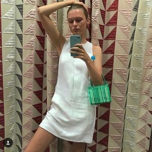 New Chivatas Pink Stripe Mini Bag